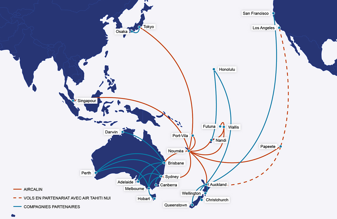 Carte Pacifique