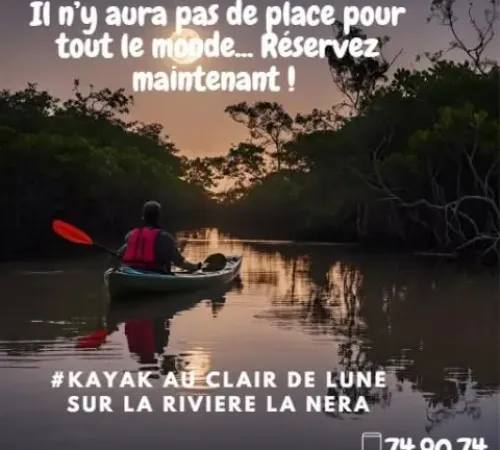 Kayak au clair de lune - Bourail Kayak au clair de lune - Bourail