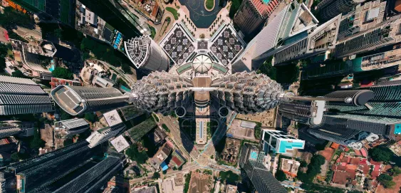 Kuala Lumpur city vue du ciel
