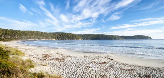 Hobart Plage Sable Tourisme