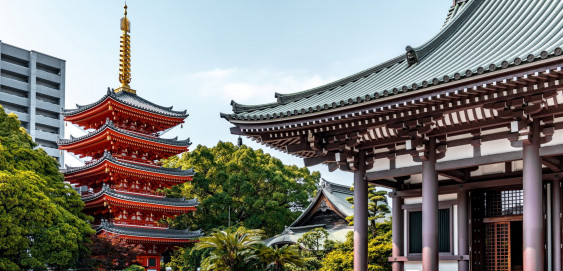 Fukuoka Temple Religion Building