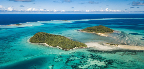 Petites îles autour de Wallis Wallis Ilôts Mer Océan Ciel Paysage