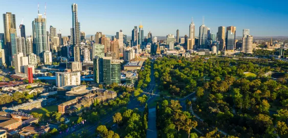 Melbourne ville verte