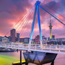 Auckland sunset Auckland sunset