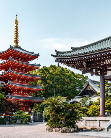 Temple de Fukuoka Fukuoka Temple Religion Building