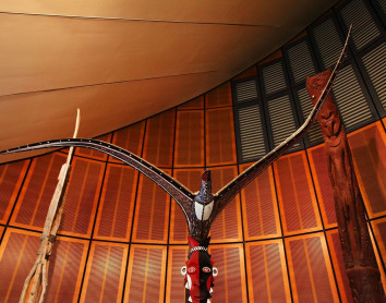 Art de Nouvelle-Calédonie Nouvelle-Calédonie Art Sculpture Oiseau en bois