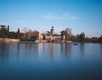 Fleuve de Madrid Madrid Fleuve Monument Forêt