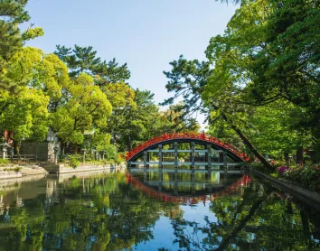 Fukuoka Pont Nature Rivière