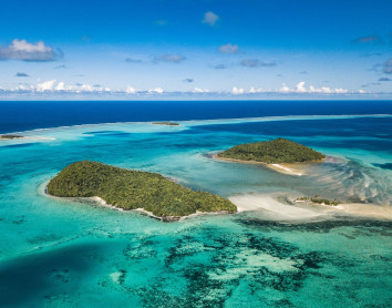 Petites îles autour de Wallis Wallis Ilôts Mer Océan Ciel Paysage