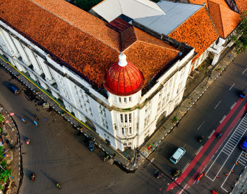 Jakarta Angle Street Coloniale Jakarta