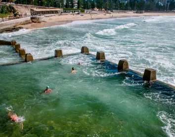 Sydney piscine eau de mer