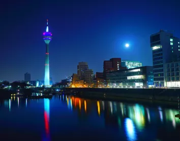 Dusseldorf nuit