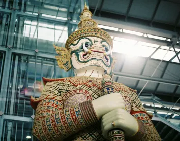 Statut à l'aéroport de Bangkok