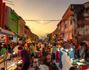 Marché nocturne de Phuket Walking Street